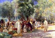 unknow artist Arab or Arabic people and life. Orientalism oil paintings  479 Spain oil painting artist